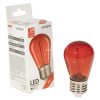 Avide E27 LED Dekor 1W 50lm piros 300° filament