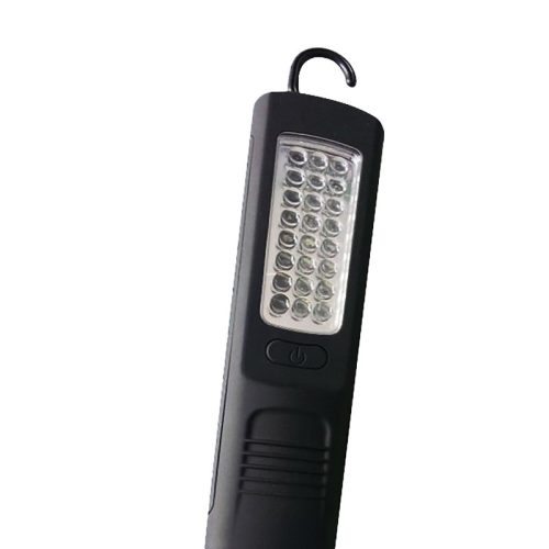 LED szerelőlámpa/munkalámpa 2W, 100lm, akasztós, mágneses 3xAA (nem tartozék) DEL1484