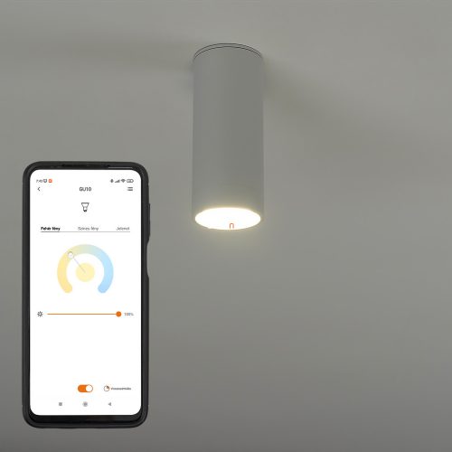 Connect Smart LED spot lámpa 4,7 W, hideg-melegfehér, fehér színű (Stag RGBW)