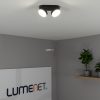 Connect Smart LED spot lámpa 16 W, hideg-melegfehér, fekete (Stanos)