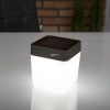 Lutec 6908001337 Table Cube IP44 napelemes kültéri hordozható LED lámpa