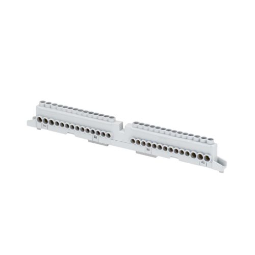 Gewiss föld-nulla (PE/N) sín 12modul kiselosztóba 2P 80A 2X(3x16mm2 +11x10mm2) GW40412B