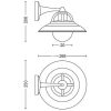 Philips 17381/30/PN Cormorant kültéri falikar IP44