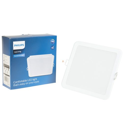 Philips süllyesztett LED lámpa 13W melegfehér 1200lm 14x14cm (Meson)