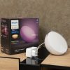 Philips Hue félgömb alakú hordozható LED hangulatlámpa, hideg/melegfehér, 6 W (Go White and Color Ambiance RGBW)