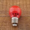 Philips E27 LED 3,1W P45 Colored Red - 25W izzó helyett