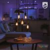 Philips Hue White 7W 2100K E27 filament LED G93 fényforrás