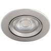 Philips Sparkle L 5W 350lm, melegfehér, szabályozható, billenthető LED spot, nikkel, 8,5cm