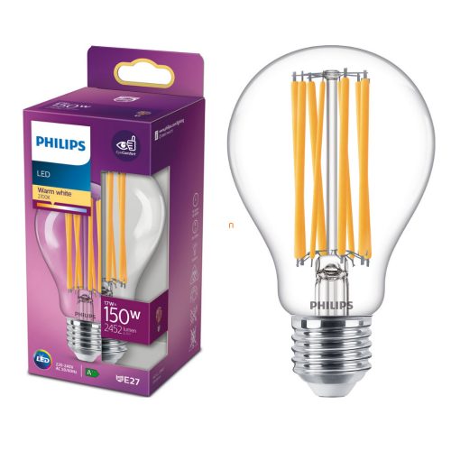 Philips E27 LED 17W 2452lm 2700K meleg fehér - 150W izzó helyett