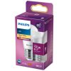 Philips E27 LED kisgömb 2,8W 250lm 2700K melegfehér - 25W izzó helyett