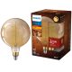 Philips E27 Vintage-Gold LED 7W 470lm 2000K melegfehér, szabályozható, D200mm - 40W izzó helyett