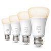 Philips Hue White 9W E27 LED fényforrás 4db/csomag