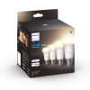 Philips Hue White 9W E27 LED fényforrás 4db/csomag