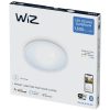 WiZ SuperSlim Wi-Fi/BT 16W 1500lm 2700-6500K szabályozható mennyezeti LED lámpa 29cm, fehér