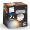 Philips Hue Buckram White Ambiance LED spot lámpa, fehér + DIM Switch