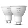 Philips Hue White 5,2W 2700K GU10 LED fényforrás 2db/csomag