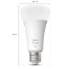 Philips Hue White 15,5W 2700K E27 LED fényforrás