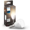 Philips Hue White 5,7W 2700K E14 LED kisgömb fényforrás