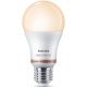 WiZ (Philips) okos E27 LED, 2200-6500 K, 60W izzó helyett