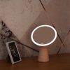 Philips szabályozható asztali LED lámpa sminktükörrel, 4,5W, rózsaszín (Mirror)