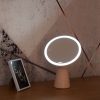 Philips szabályozható asztali LED lámpa sminktükörrel, 4,5W, rózsaszín (Mirror)