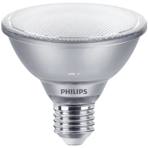 Philips PAR30S E27 LED, 9,5W, 820lm, 4000K, szabályozható, 25° - 75W izzó helyett, Master LEDspot Value