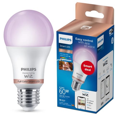 Philips E27 okos LED (RGBW)