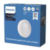 Philips ProjectLine kerek LED fali lámpa 15W 4000K 1400lm IP65