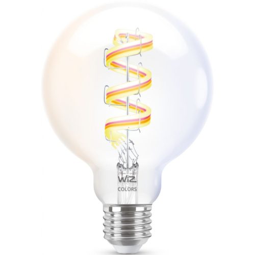 WiZ okos E27 filament LED, 2200-6500 K, 40 W izzó helyett (RGBW)