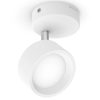 Philips karos LED spot lámpa, melegfehér, 5,5 W, fehér színben (Brecia Spot)