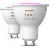 Philips Hue White and Color 4,2W GU10 LED fényforrás 2db/csomag