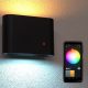 Philips Hue Dymera White and Color Ambiance kültéri fali LED lámpa, le/fel világító