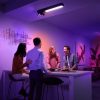 Philips Hue 36W LED mennyezeti lámpa + 3-as spot, fekete (Centris White and Color Ambiance)