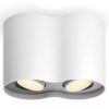 Philips Hue spot lámpa, 2-es fehér + DIM Switch (Pillar White Ambiance)