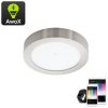 Eglo 96677 Fueva-C RGB mennyezeti LED panel nikkel IP20 225mm