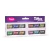 Csillámpor szett - TOP színek - 12 x 2,5 ml