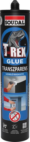 Szerelőragasztő, kék transzparens 310g