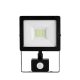 LED reflektor mozgásérzékelő szenzorral 30W 4500K 2700 lm (Slim)