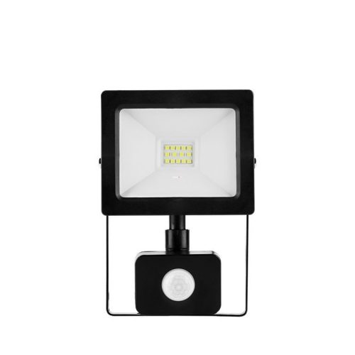 LED reflektor mozgásérzékelő szenzorral 10W 4500K 800 lm (Slim)