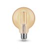 LED Izzó G95 filament E27 7W 2200K, 810 lm