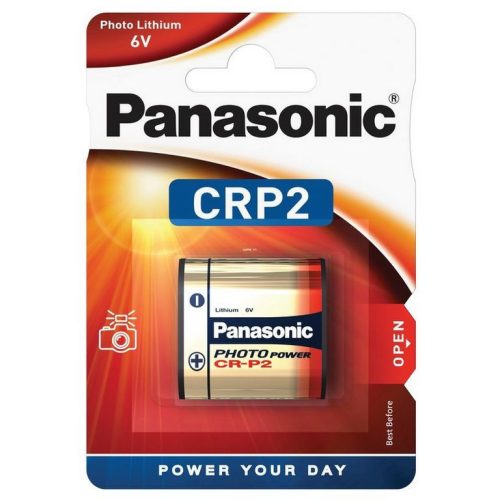 Panasonic Lithium Fotó Elem CRP2 (6V) B1