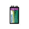 Philips Rechargeable 170mAh 9V  Akkumulátor