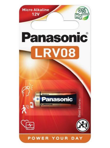 Panasonic Alkáli Riasztó Elem LRV08 (12V) B1