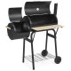 Faszenes BBQ grill és smoker