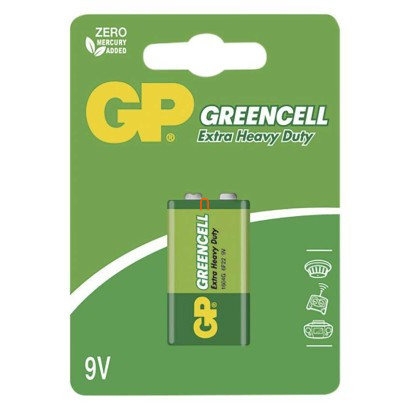 Greencell elem 9V 1db/bliszter