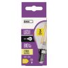 LED izzó Filament Mini Globe / E14 / 6 W (60 W) / 810 lm / meleg fehér