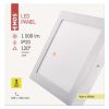 LED panel falon kívüli 18W 1500lm