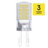 LED izzó Classic JC / G9 / 4 W (40 W) / 470 lm / meleg fehér