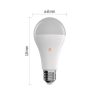 LED izzó GoSmart A65 / E27 / 14 W (94 W) / 1 400 lm / RGB / dimmelhető / Zigbee