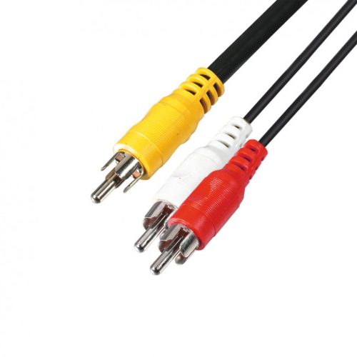 3 RCA d-3 RCA d, 1m kábel